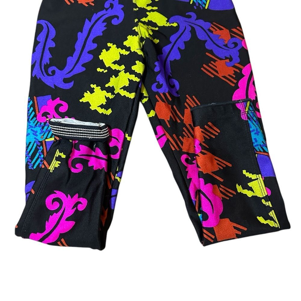 Obermeyer Girls ski pant leggings Size 12 Color- multi color - Picture 3 of 9